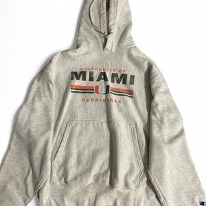 Champion Gray Miami Collegiate Sweater